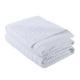 thumbnail image 2 of Comfort Spaces Kienna Solid Microfiber Reversible Quilt Set, King, White, 3 Piece, 2 of 2