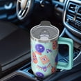 thumbnail image 5 of 30oz Halloween Tumbler with Handle, Witch Hat | Print | Halloween Gifts for Women & Men | with Lids and Straws | Stainless Steel Insulated | Water Bottle Travel Mug, 5 of 5