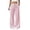 Pink, variant on Tqcoqu Striped Pants for Women Baggy Drawstring Wide Leg Lounge Pants with Pockets Loose Lightweight Soft Casual Pants,Red,Women's S-XXL