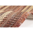 thumbnail image 6 of Trans-Ocean Imports CRES8842524 7 ft. 10 in. Square Liora Manne Carmel Multi Border Indoor & Outdoor Rug Wilton Woven Square Rug - Red, 6 of 7