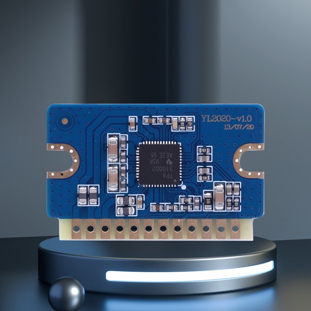 Placa Amplificadora Digital Panel de amplificador de audio 12-24V Mini circuito de amplificación de potencia para altavoz de sistema de sonido