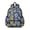 Sunflower Blue Pattern, variant on Sunflower and Moon Black Pattern Backpack for School, Cute School Bag with Adjustable Shoulder Straps and Padded Back, 13.4"x11"x4.7"