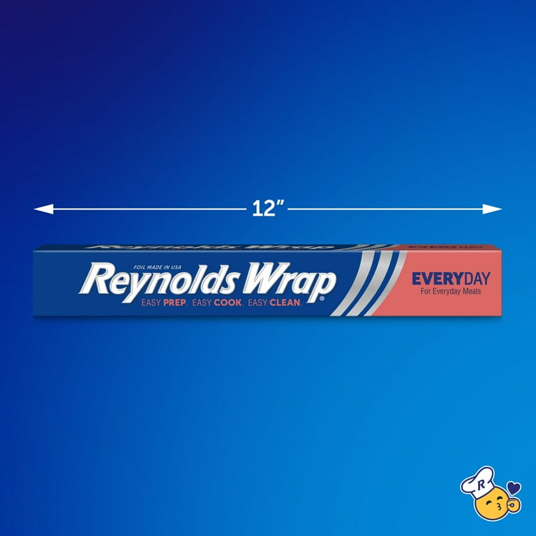 Reynolds Wrap Everyday Strength Aluminum Foil, 75 Square Feet