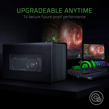 Razer Core X Aluminum External GPU Enclosure (eGPU): Compatible w