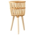 thumbnail image 4 of LEORX Planter Box Bamboo Woven Storage Living Space Enhancement 1Pcs, 4 of 8