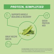 Sunwarrior Organic Harvest Pea Protein Powder - 1225g pouch