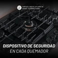 thumbnail image 2 of PARRILLA DE GAS DE VIDRIO TEMPLADO 8MM CON 5 QUEMADORES, 2 of 9