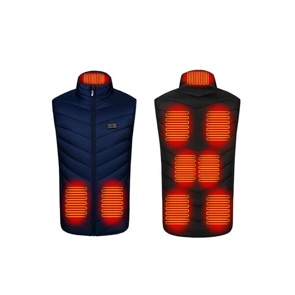 Nituyy Heated Vest for Mens and Womens, USB Electric Heating Vests, 3 Temperature Levels Electrically Heated Jacket for Outdoor