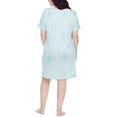 thumbnail image 4 of Honeydew Women's 2 Pack Super Soft Jersey Sleep Dress (Heather Grey/Moonfish Leopard, X-Small), 4 of 7