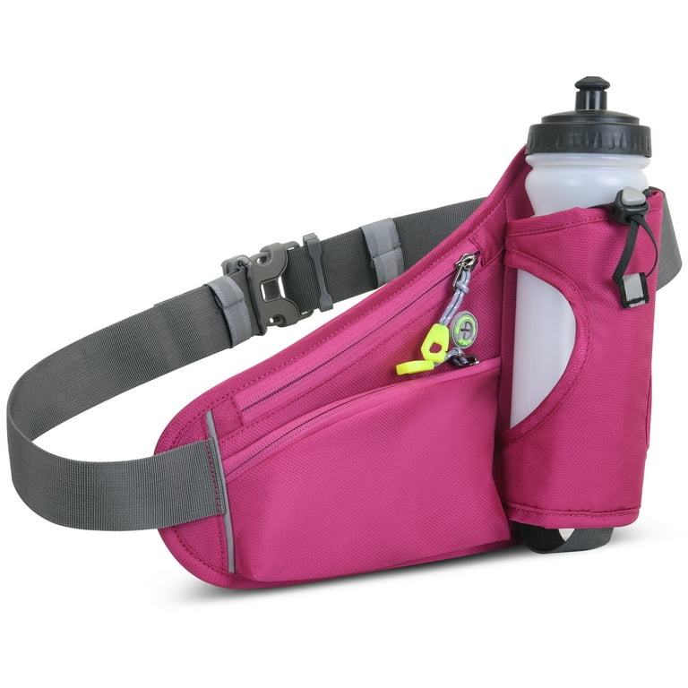 Carevas Sports Hydration Belt Bag Running Belt Waist Pack Bum Bag