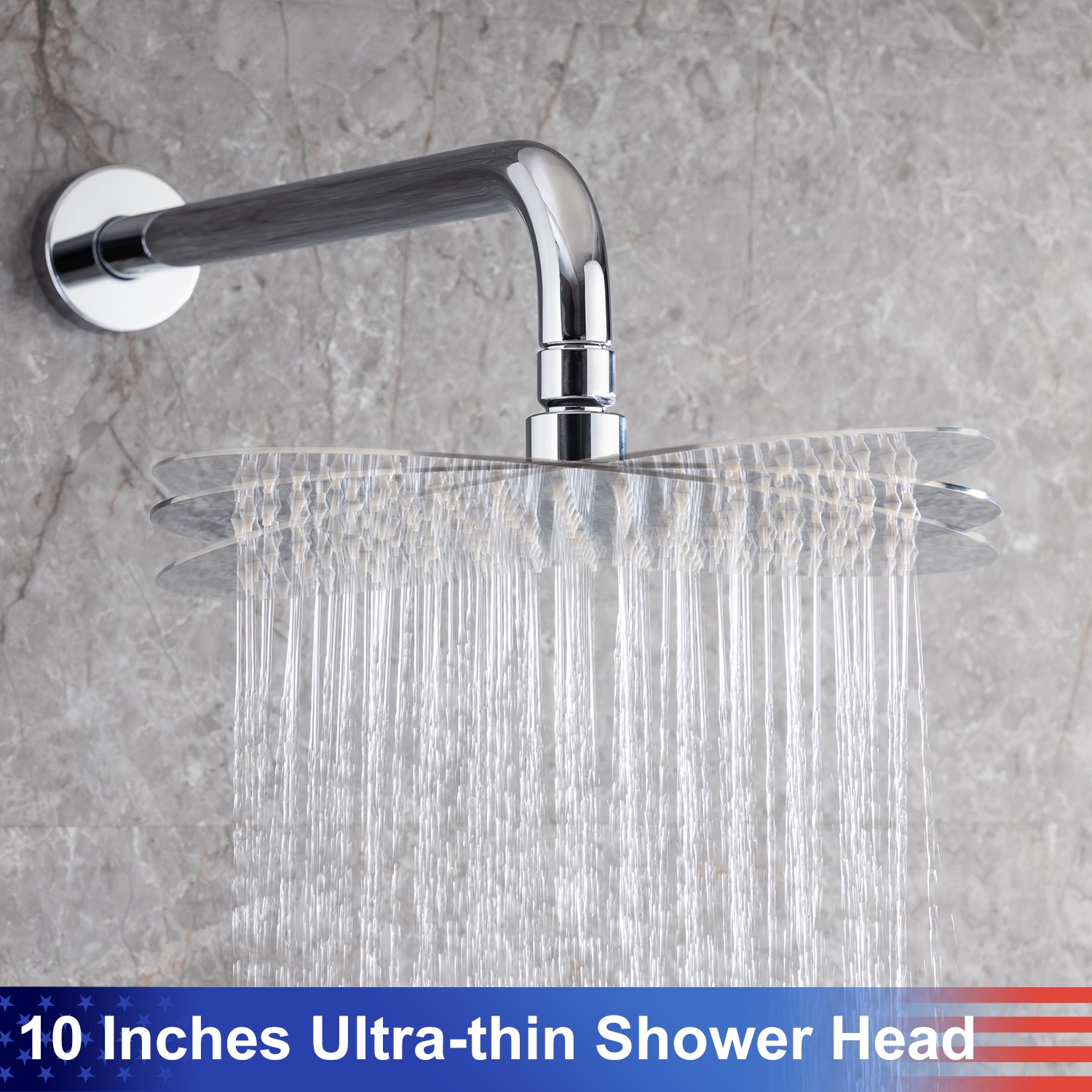 Rainlex One-Handle 1-Spray Polished Chrome Bathtub Shower Faucet