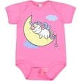 thumbnail image 3 of Inktastic Unicorn Moon Girls Baby Bodysuit, 3 of 5