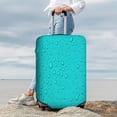 thumbnail image 7 of Rateoe water droplets Printed Luggage Cover, Suitcase Protector Fits 18-32 Inch Luggage-Large, 7 of 7