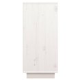 thumbnail image 5 of vidaXL Buffet Blanc 60x34x75 cm Pin Massif, 5 of 5