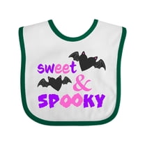 Inktastic Sweet and Spooky Cute Heart Bats Boys or Girls Baby Bib