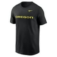 thumbnail image 2 of Men's Nike Black Oregon Ducks Primetime Wordmark T-Shirt, 2 of 3