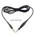 thumbnail image 5 of 7829 Noise Cancelling Headphones Cable Convenient Audio Control Gaming Headset Cable Audio Cord for AKG K450 K452 K480 Q460, 5 of 9