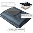 thumbnail image 2 of Manta de cama para mascotas Ameritex reversible 100% impermeable de terciopelo, 2 of 6