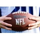 thumbnail image 5 of Football Wilson, MVP de la NFL, talla junior, marrón, 5 of 5