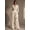 Beige, variant on Women's 2 Piece Formal Pant Suit Wrap V Neck Long Sleeve Blazer Top & High Waist Wide Leg Pants Business Matching Outfit, XL
