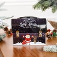 thumbnail image 1 of Christmas Gift Box, Christmas Gift Packaging Box Tin Hand Carrying Money Can Gift Box New Christmas Childrens Gift Box, 1 of 1