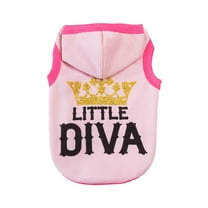 yuehao pet supplies dog clothes autumn and winter lightweight sleeveless hooded sweater pet clothing pink