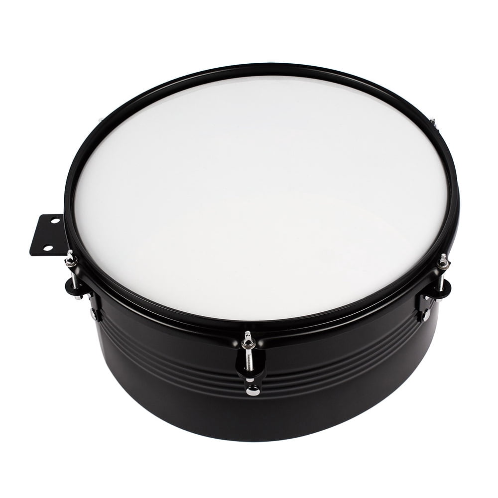 Topcobe Timbales Drum Set with Stand & Cowbell, Black