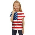 thumbnail image 4 of Generic Kid Toddler Shirts 4th Of July 3D Graphic Printed Tees Boys Girls Novelty Fashion Short Sleeve T Shirts Unisex Casual Tops, 4 of 4