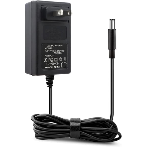xixishop 12V 3A AC to DC Power Supply Adapter, 5.5 x 2.1mm & 2.5mm Plug, 3.3ft Cord, for 12V Devices