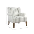 thumbnail image 6 of HomePop Emerson Wingback Accent Chair, 6 of 7