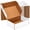 White-10 x 7 x 3 Inch (Pack of 25), variant on Brown 12 X 9 X 4 Inch (Pack of 20) Corrugated Cardboard Shipping Boxes
