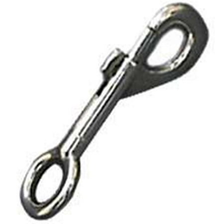 Round Bolt Snap - Baron 125-5/8 Round Bolt Snap 3-3/8'', Zinc Plated