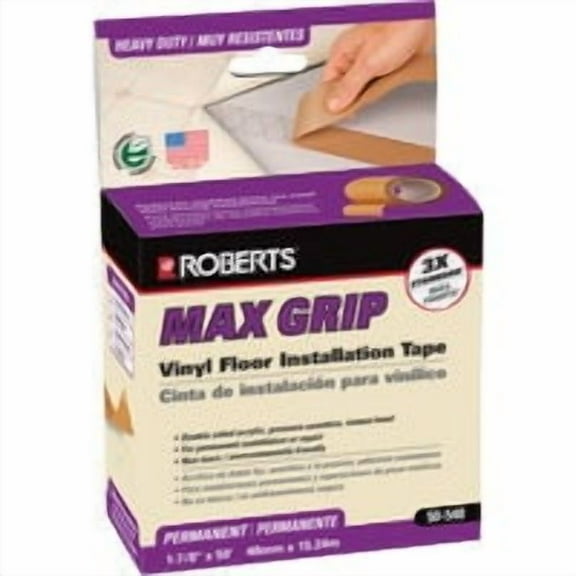 Roberts Double-Sided Tape for Vinyl Flooring 50-540