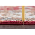 thumbnail image 4 of Traditional 5x8 Area Rug (5'3'' x 7'3'') Oriental Red, Cream Living Room Easy to Clean, 4 of 9