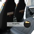 thumbnail image 5 of Goofa Colorful Llama Printed Car Seat Covers, Automotive Seat Covers for Cars Trucks and SUVs, Quick Setup Universal Fit Elastic Seat Covers-2 PCS, 5 of 6