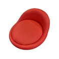 thumbnail image 2 of Taburete de bar con asiento de repuesto perfecl rojo resistente al agua, 2 of 6