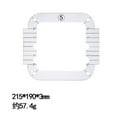 thumbnail image 2 of WREESH Acrylic DIY Sewing Patchwork Ruler Special-shaped Hollow Sewing Kit Patchwork Template, 2 of 6