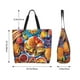 thumbnail image 5 of Disketp Vibrant Picnic Food Spread Bolsa Tote Estampada para Mujer, Bolso de Hombro y de Mano para Compras y Viajes, 5 of 8
