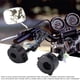 thumbnail image 4 of Interruptor de control ANGGREK de manillar de motocicleta 2 uds Aluminio negro, 4 of 8