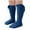 Navy, variant on Odeerbi Over The Calf Socks for Kids Boys Girls Bow Cotton Socks Children's Mid Tube Socks Sports Long Socks