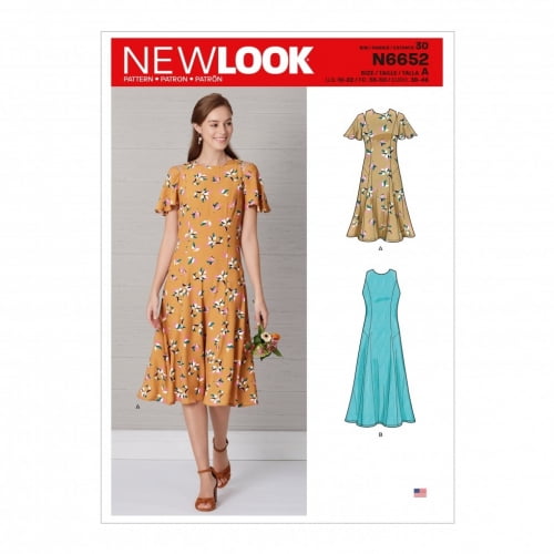 New Look Sewing Pattern 6652 Dresses
