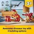 thumbnail image 4 of LEGO Creator 3 in 1 Fierce Dinosaur Building Toy for Boys & Girls, Ages 8+ - Kids Build 1 of 3 Prehistoric Animal Figures - Gift Idea for Birthdays - 31379, 4 of 8