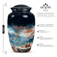 thumbnail image 2 of SUBSH Reflections by Mount Fuji - Adult Urns for Human Ashes Women - Precious Memories Urns - Mosaic Urns for Human Ashes Adult - Ashes Holder - Funeral Cremation Urns for Ashes (10 inch), 2 of 2