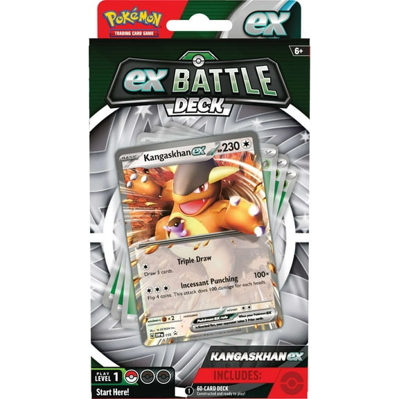 Pokemon Trading Card Game Kangaskhan ex Battle Deck (60 Cards)