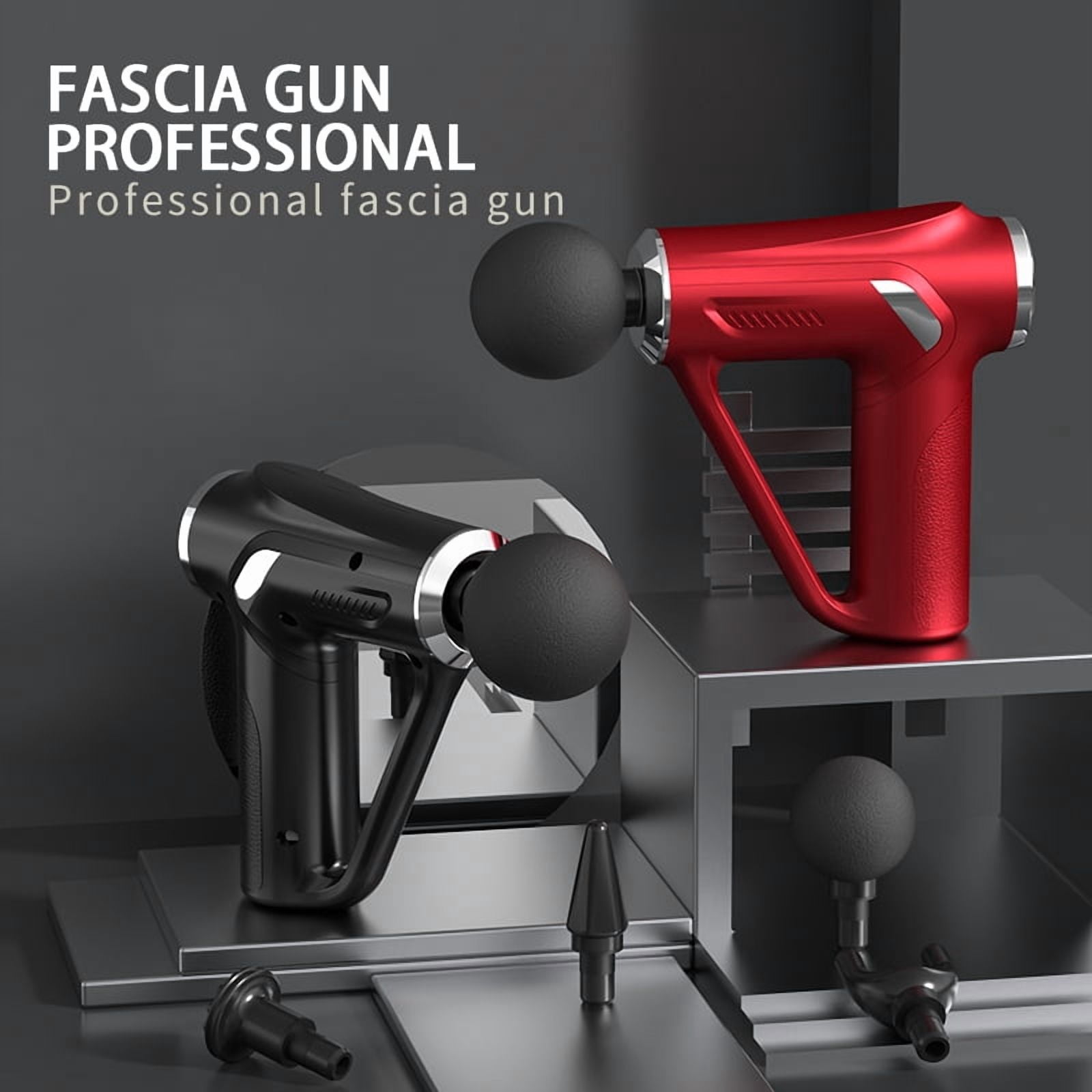 Professional Deep Tissue Massage Gun Portable Fascia Gun for Effective Body Muscle Relaxation