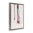 thumbnail image 4 of Stupell Industries Pink Surf Board Coastal Photography Brown Floater Framed Canvas Art Print Wall Art, 17 x 25, 4 of 10