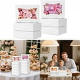 thumbnail image 2 of Cookie Boxes, Treat Boxes with 2 Style Window, for Chocolate Strawberries Muffins Donuts and Birthday Party Wedding Favor, 2 of 8