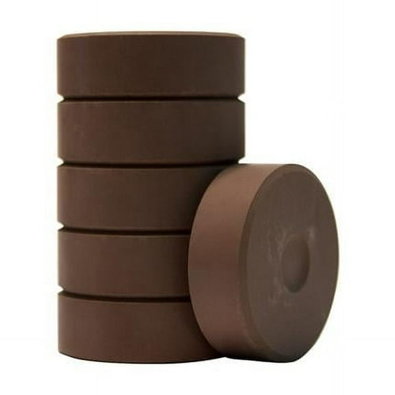 Tempera Cakes, Burnt Umber - Large - Pack of 6