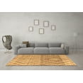 thumbnail image 3 of Ahgly Company Indoor Rectangle Abstract Brown Modern Area Rugs, 7' x 9', 3 of 4