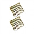 thumbnail image 2 of 2PCS Cute Metal Seamless Hairpin Hair Comb Insert Comb Bangs Clip Hairpin, 2 of 8